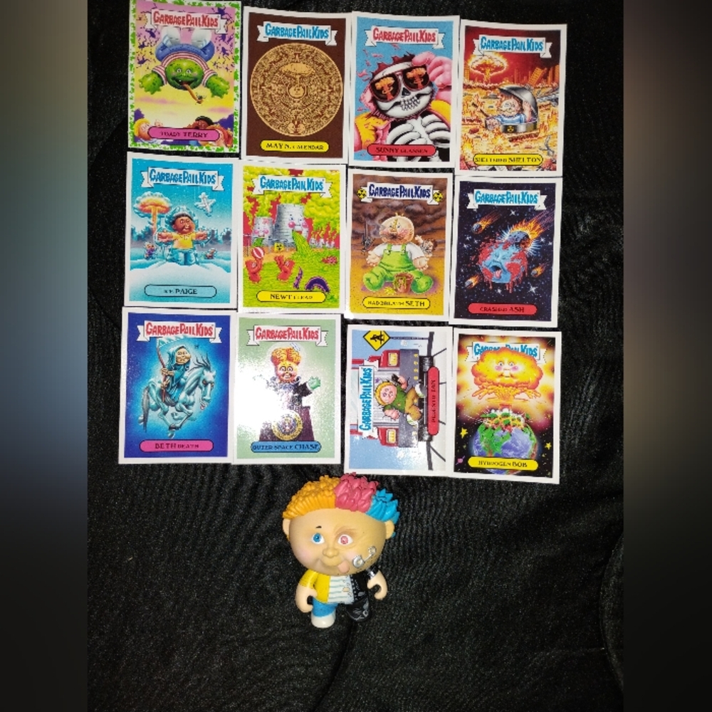 Garbage Pail kids + stickers